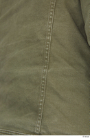  Yoshinaga Kuri casual dressed khaki jacket upper body white t shirt 0016.jpg